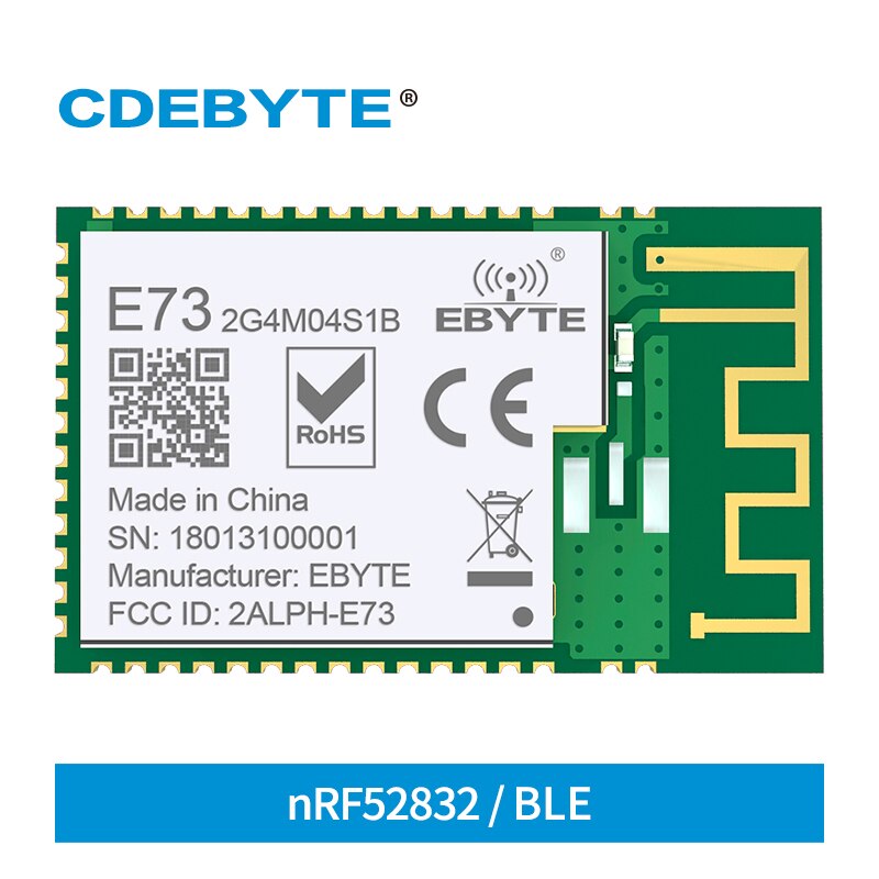 NRF52832 2.4GHz BLE 4.2 5.0 IO Ʈ 4dBm SMD PCB ..